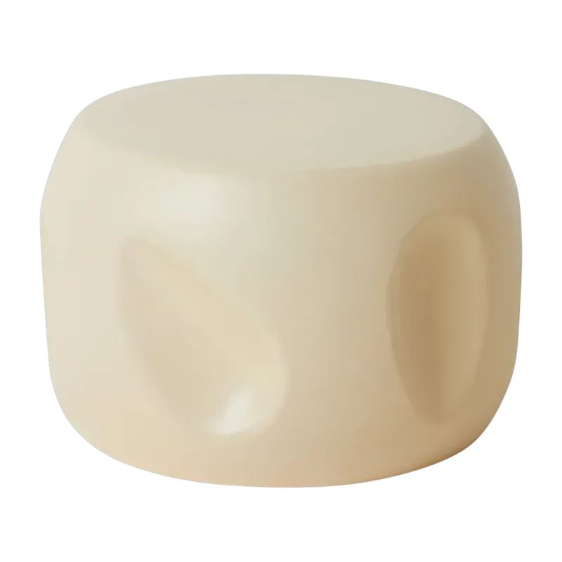 Table d'appoint en céramique Currents Shell - HKLIVING