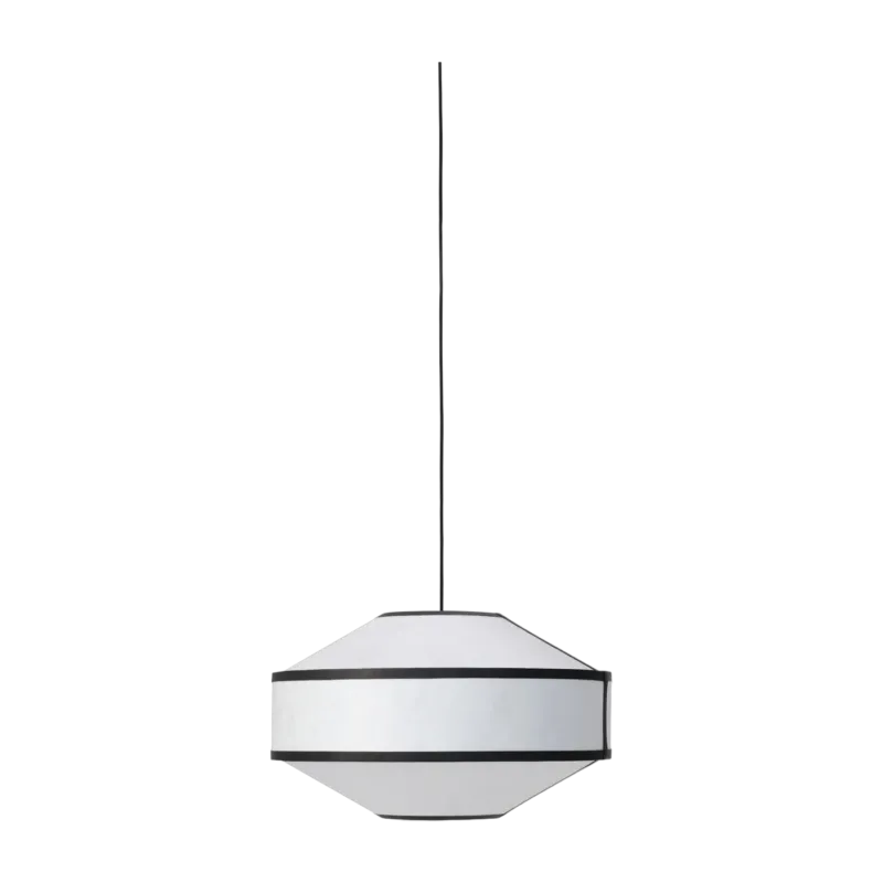 Suspension noir et blanc 55 cm Kite - New Works