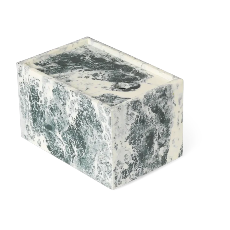 Boite en résine off-white 15x10x9,4cm Mist - Ferm living