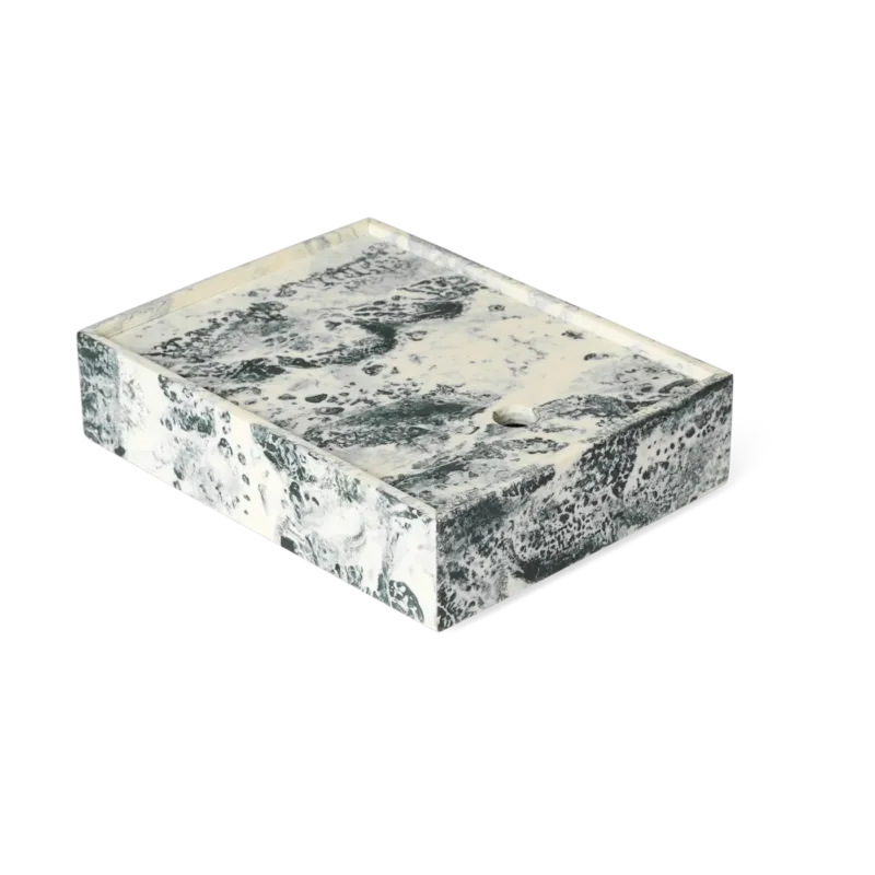 Boite en résine off-white 15x20x4,9cm Mist - Ferm living