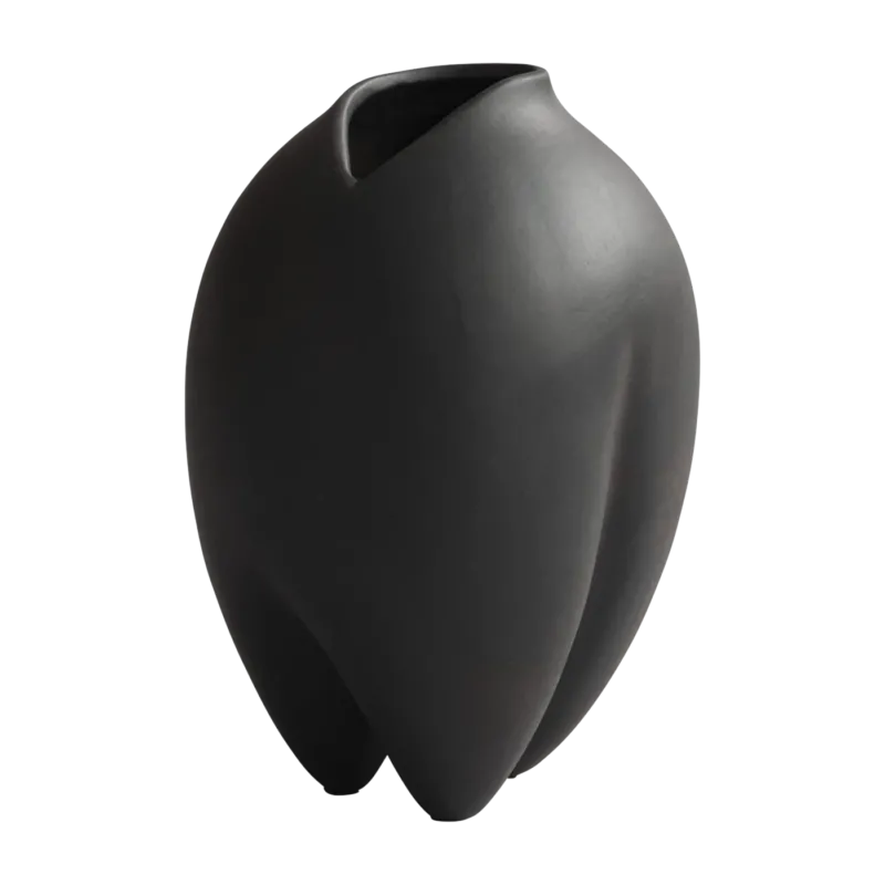 Vase organique en céramique café 21,5cm Sumo - 101 Copenhagen