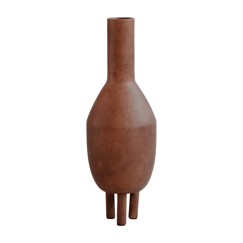 Vase en céramique terracotta 45x17cm Duck - 101 Copenhagen