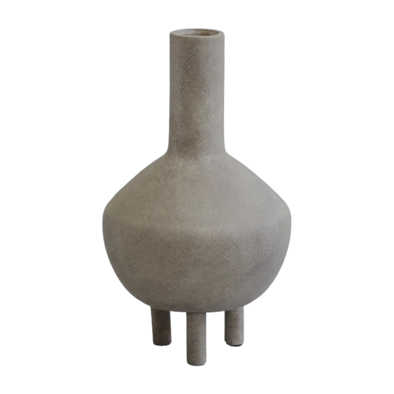 Vase en céramique taupe 35,5x20cm Duck - 101 Copenhagen