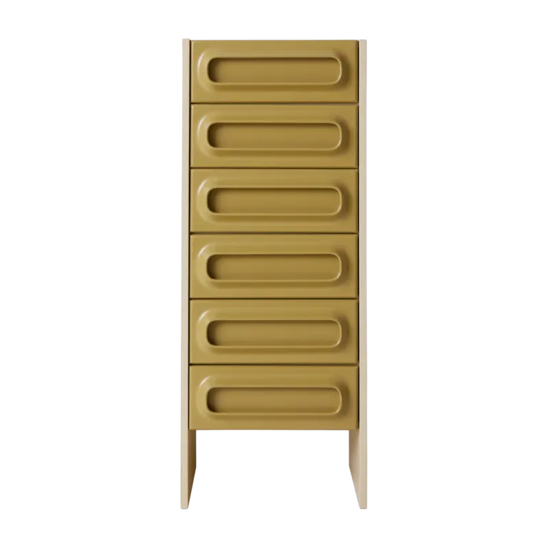 Armoire à tiroirs Space Sage/Crème - HKLIVING