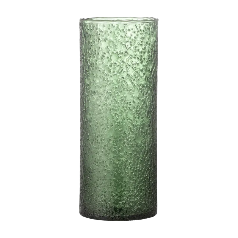 Vase Zenta Verre recyclé - Vert Bloomingville