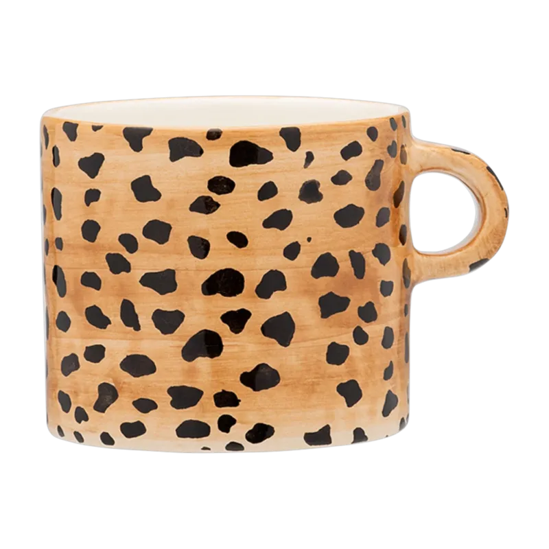 Mug en céramique Leopard - Anna + Nina