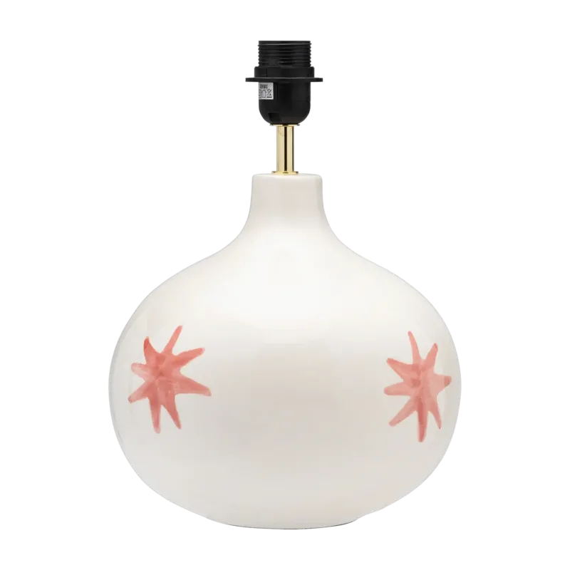 Pied de lampe en ceramique Radiant Star- Anna + Nina