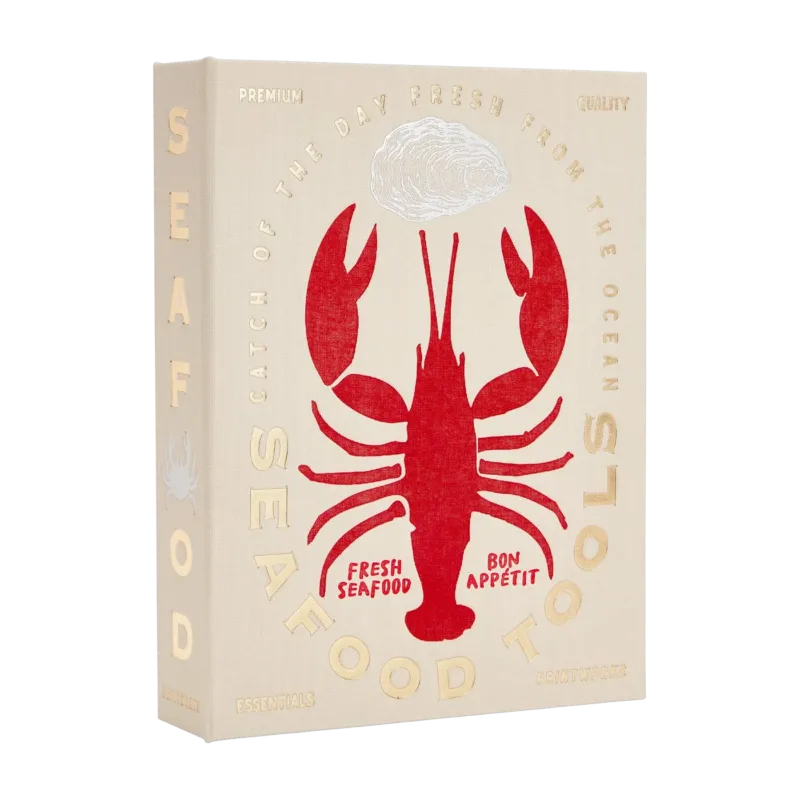 Coffret pour fruits de mer 25x20x5cm Les Essentiels - Printworks