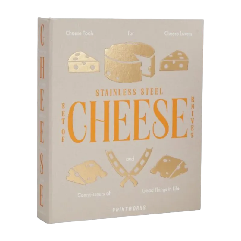 Coffret de couteaux à fromage - Printworks