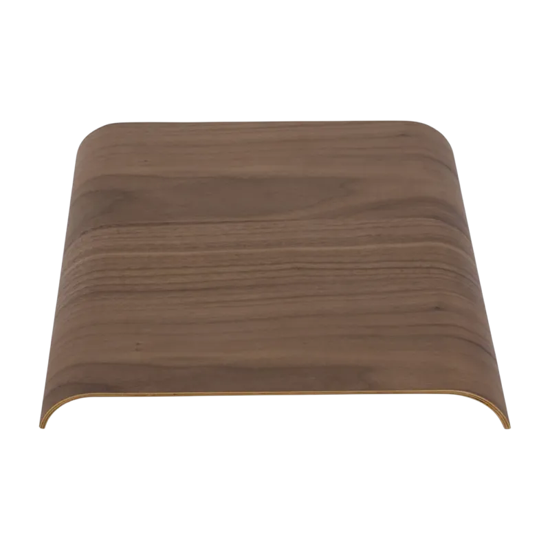 Panneau pour tabouret en noyer 33x32,4cm Curva - AYTM