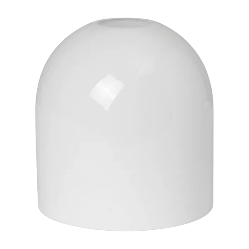 Abat-jour en verre opale cloche blanc 16,9cm Collect - Ferm Living