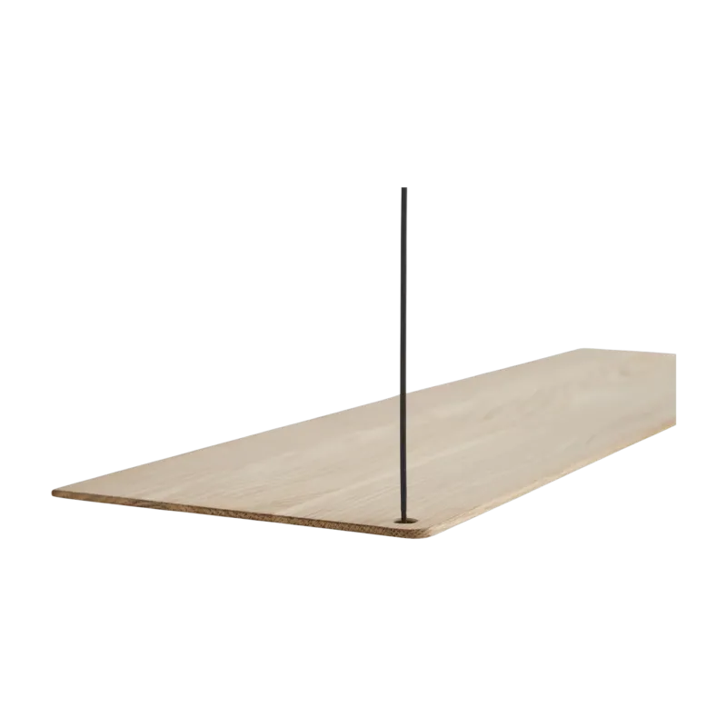 Etagère d'appoint en chêne naturel 80cm Stedge - Woud