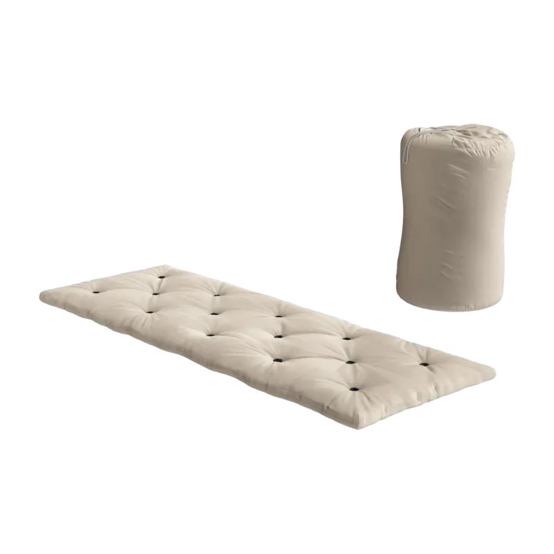 Sac de couchage en coton beige 45x70cm Bed in a bag - Karup Design
