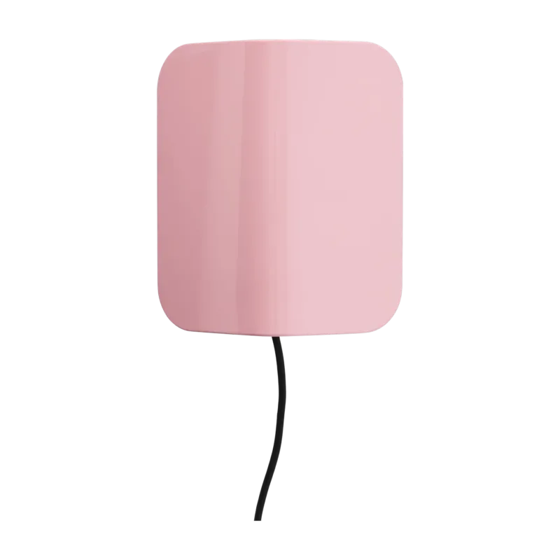 Applique murale en acier rose 13x9x16cm Apex - Hay