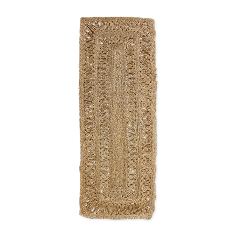 Tapis en jute Soleil Square (70X200Cm) - HKLIVING