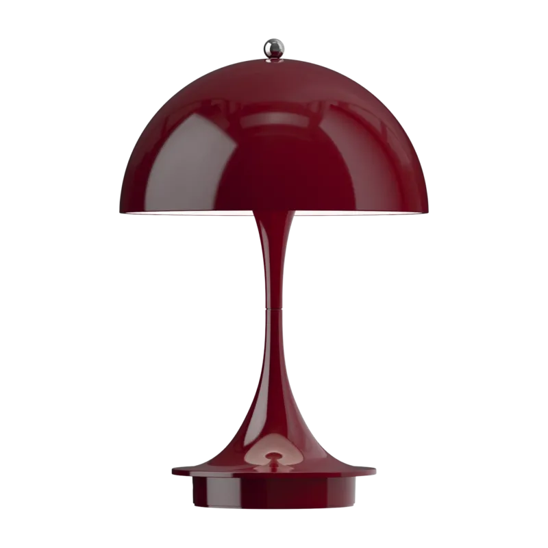 Lampe portable bordeaux Panthella 160 Portable V3 - Louis Poulsen