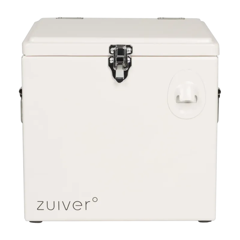 Glacière en plastique blanc crème 25x32x32,5cm Cooler Be Cute - Zuiver