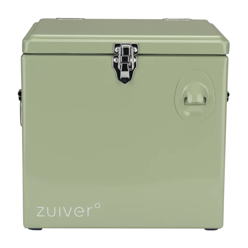 Glacière en plastique vert 25x32x32,5cm Cooler Be Cute - Zuiver