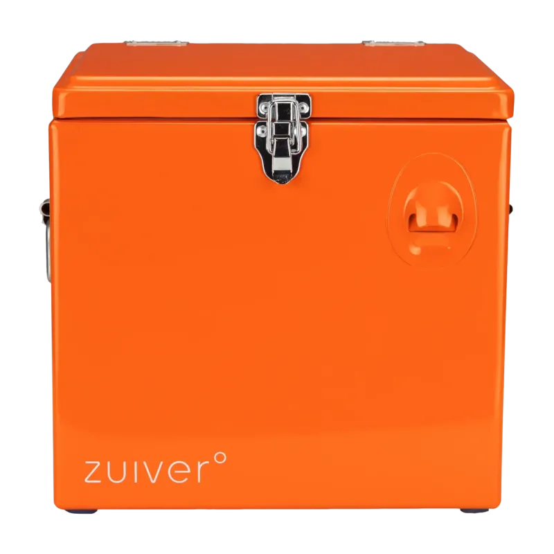 Glacière en plastique orange 25x32x32,5cm Cooler Be Cute - Zuiver
