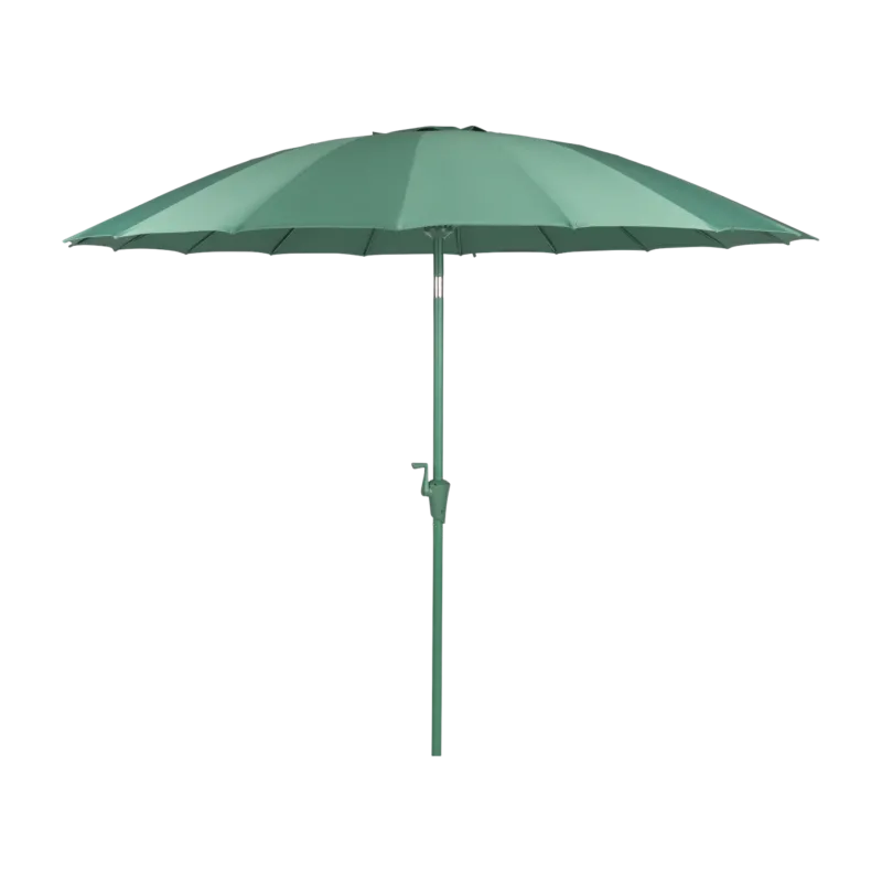 Parasol en polyester vert sauge Sunshine Sunbrella - Zuiver