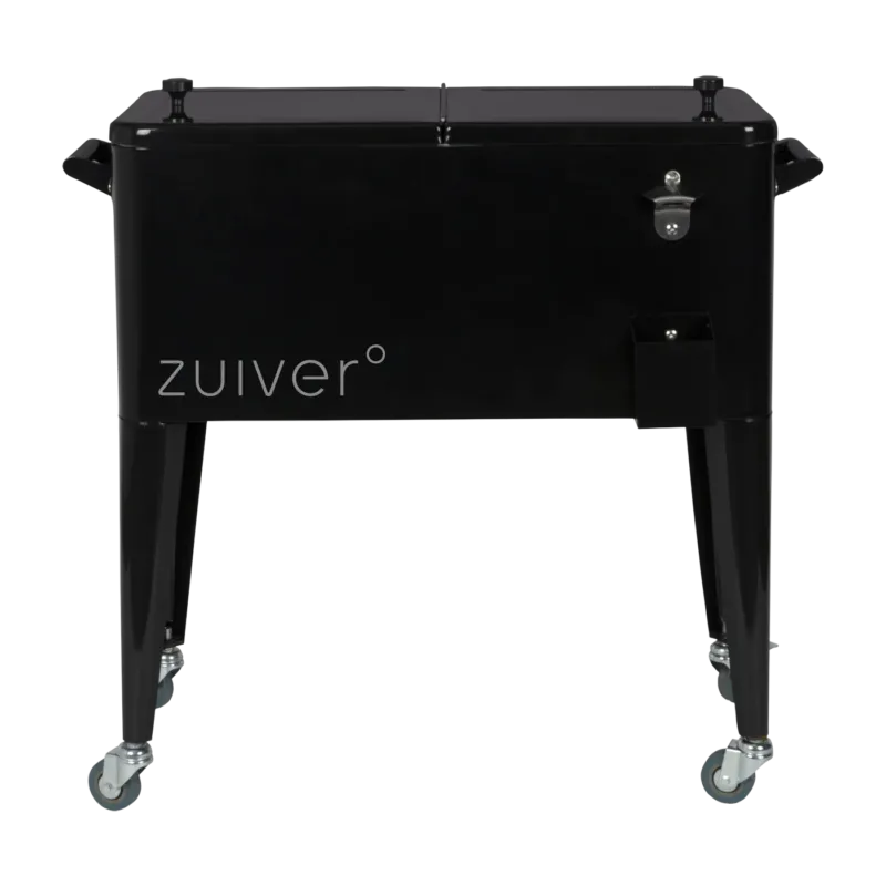 Glacière en plastique noir 47,5x91,5x86,5cm Cooler Be Cool - Zuiver