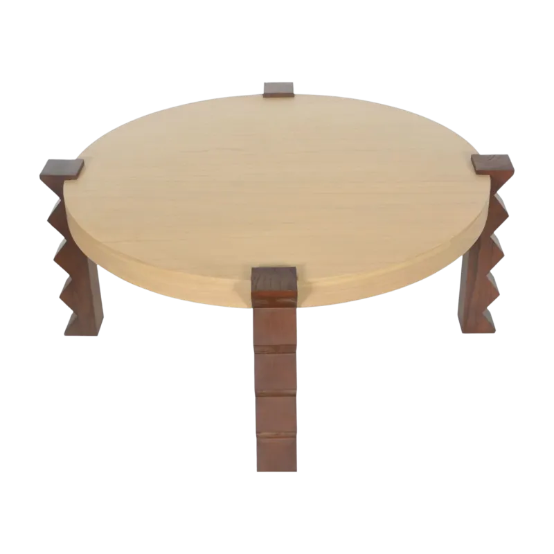 Table basse en bois de mindi 100x42cm Zaka - Versmissen