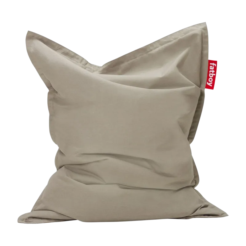 Grand pouf extérieur gris taupe Original Outdoor - Fatboy