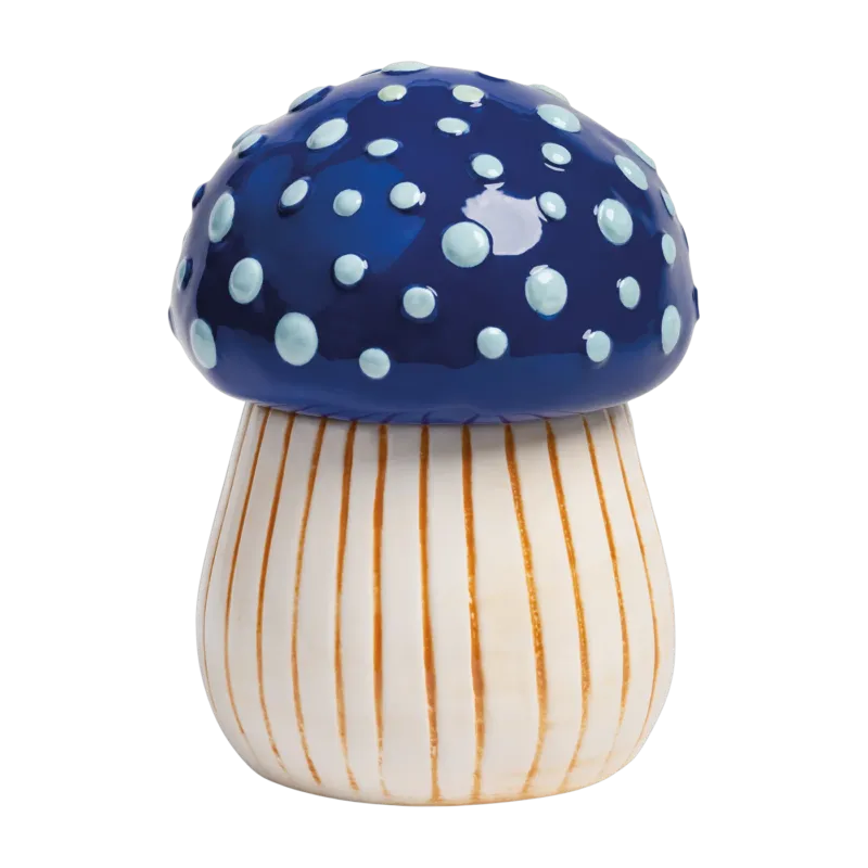 Statuette décorative champignon 16x12cm - &Klevering