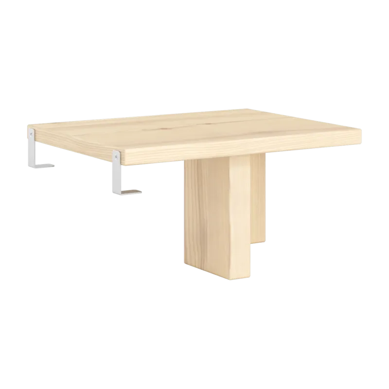 Table d'appoint pour sommier en pin naturel 45x34x23cm Japan - Karup Design