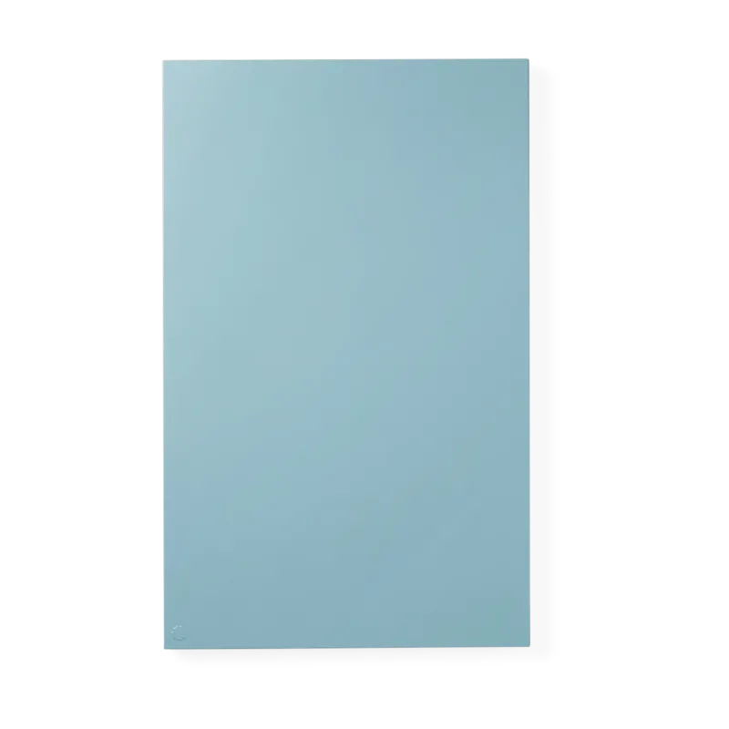 Tableau mural magnétique rectangulaire bleu océan 53x85cm The storyboard - Mustard Made