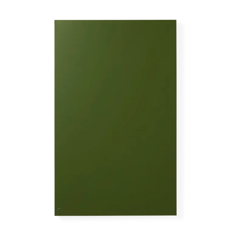 Tableau mural magnétique rectangulaire vert olive 53x85cm The storyboard - Mustard Made