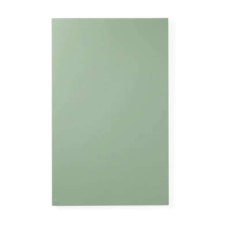 Tableau mural magnétique rectangulaire vert sauge 53x85cm The storyboard - Mustard Made