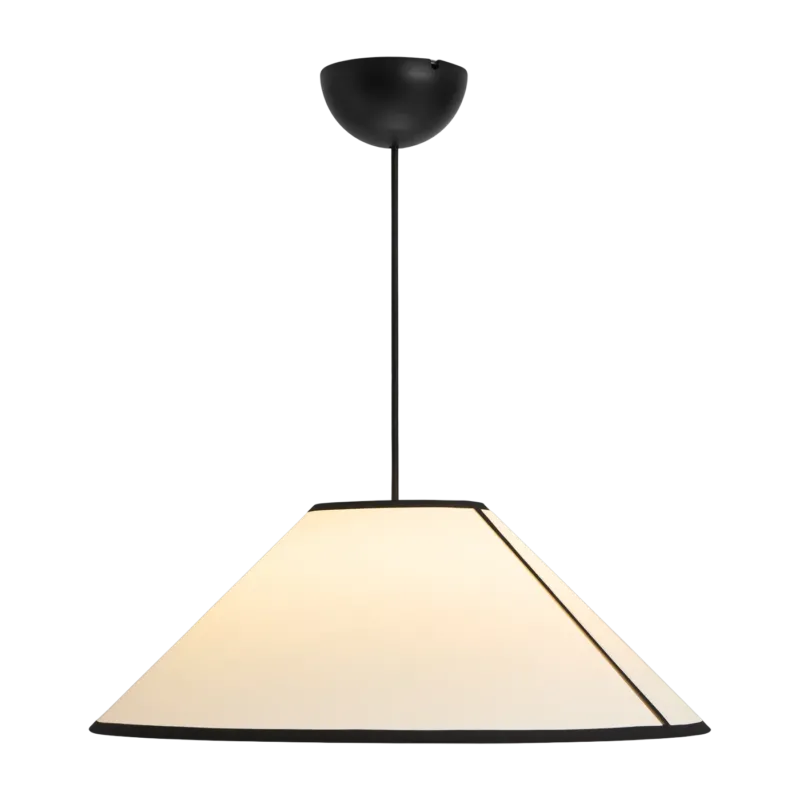 Suspension en papier blanc 50cm Ava - HAY