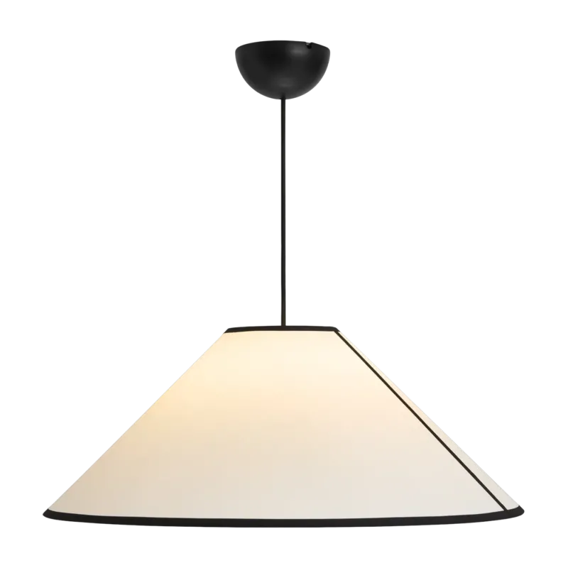 Suspension en papier blanc 60cm Ava - HAY