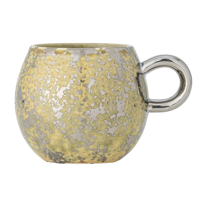 Mug en grès vert 410ml 9x8cm Paula - Bloomingville
