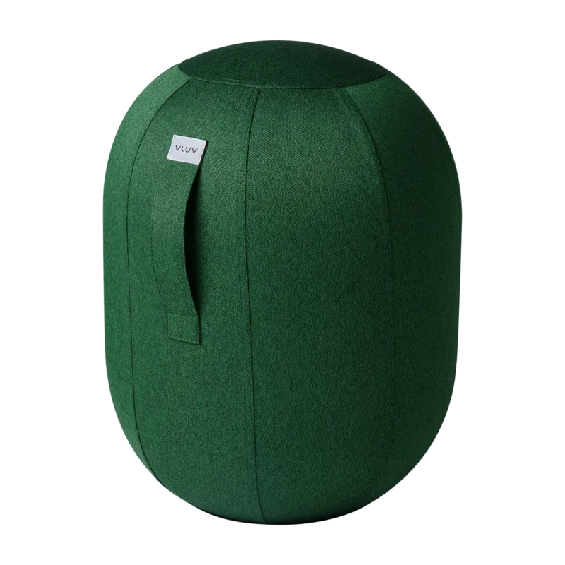 Siège érgonomique en tissu vert sapin Kapsul Leiv - VLUV