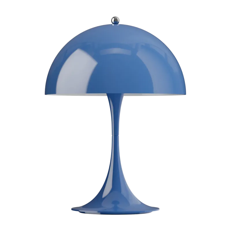 Lampe de table bleu indigo opaque PANTHELLA 250 V3 - Louis Poulsen