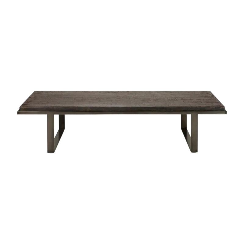 Table basse en minerals umber 150x60x35cm Stability - Ethnicraft