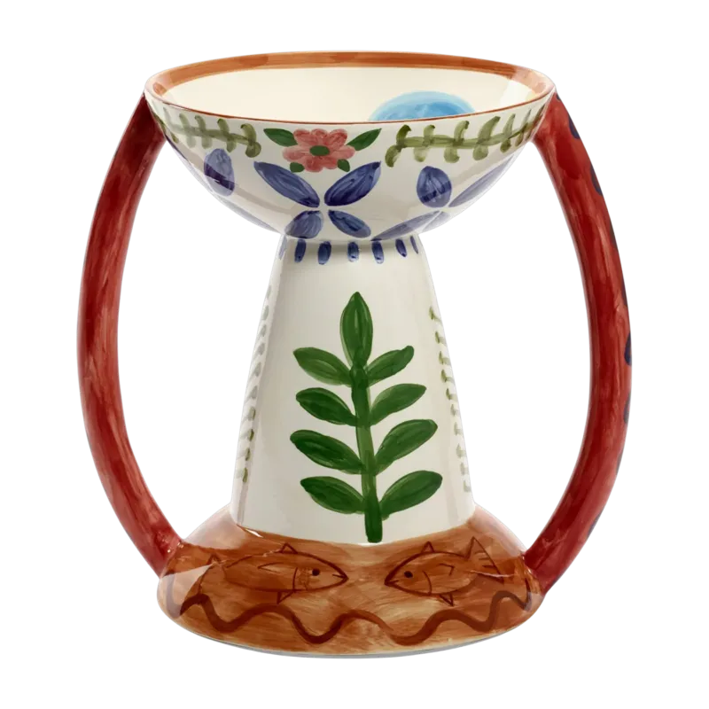 Vase en grès 43x43x41cm Charapita Mix Santiago De Borja - Serax