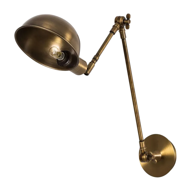 Lampe murale en métal bronze 30x50x15cm Sivani - Home Design