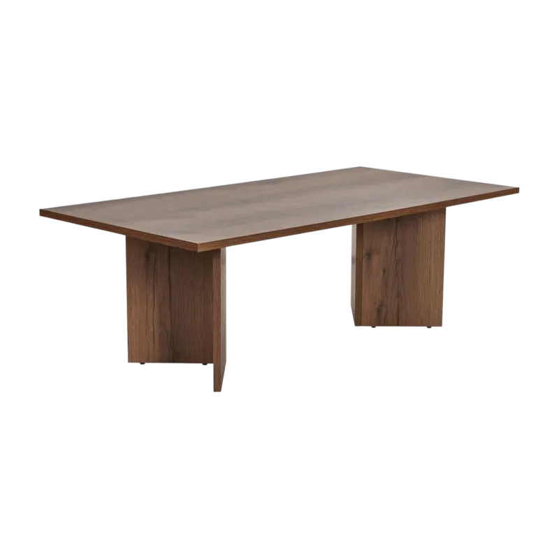 Table basse en noyer 119x60x40cm Sabin - Home Design