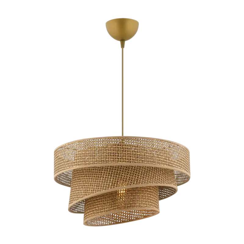 Suspension en métal doré 40x72cm Couper Hazeran - Home Design