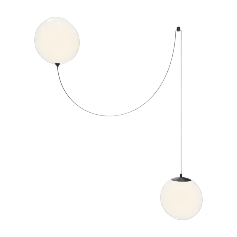 Suspension en verre 300x300cm Twins - Maytoni