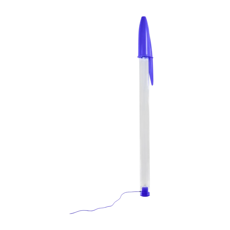 Lampe design bleu 16,5x13x178cm Bic - Seletti