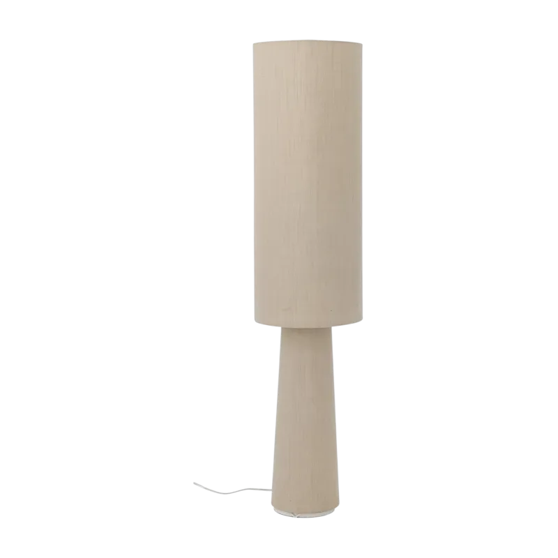 Lampadaire en lin naturel Emmie - Bloomingville