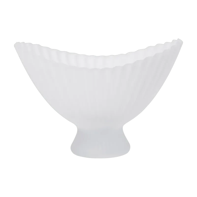 Saladier en verre recyclé 29x23x19cm Fountain - Ferm living - The Cool Republic