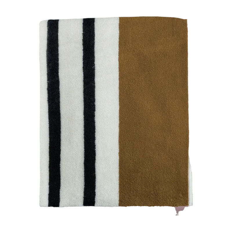 Serviette de bain 70 x 133 cm tobacco Boudoir - Mette Ditmer - The Cool Republic