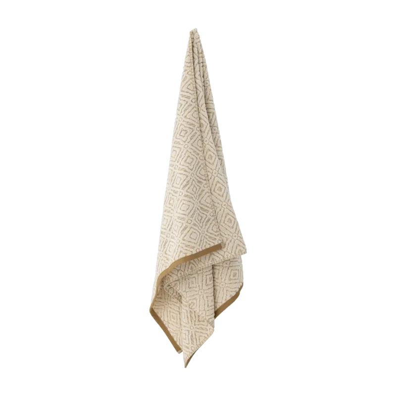Serviette de bain Malou Nature Coton Oeko-Tex® - Bloomingville - The Cool Republic