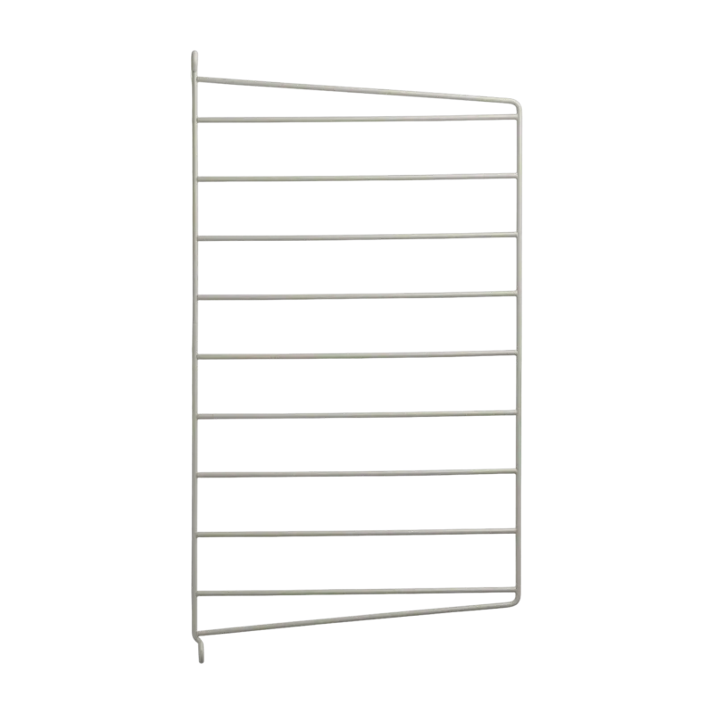 Set de 2 montants muraux en acier beige 50 x 30 cm - String furniture - The Cool Republic