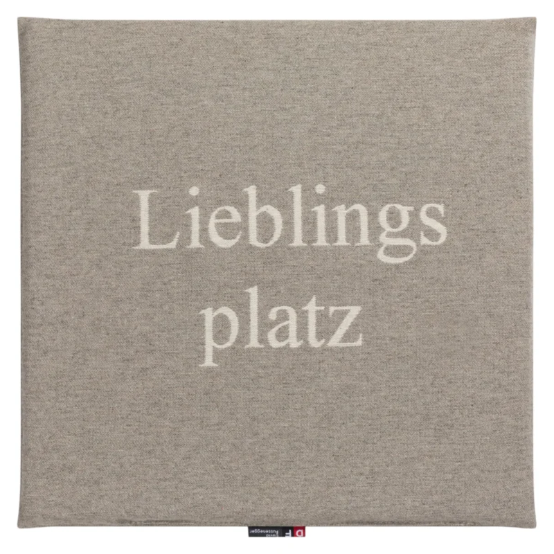 David Fussenegger PORTO Sitzkissen Lieblingsplatz – Wolle